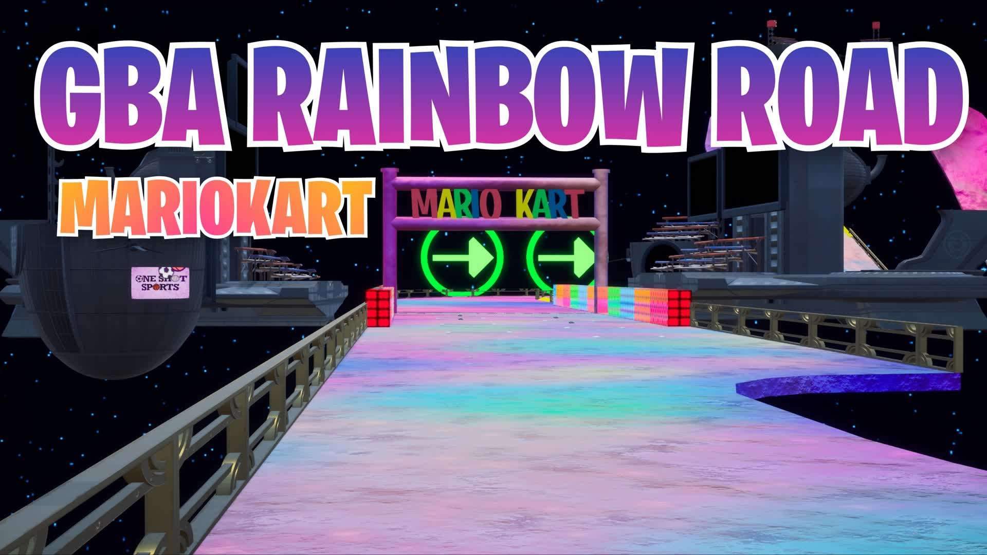 MARIOKART - GBA RAINBOW ROAD