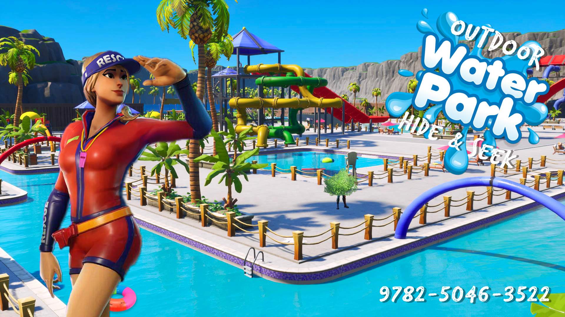 OUTDOOR WATERPARK HIDE & SEEK