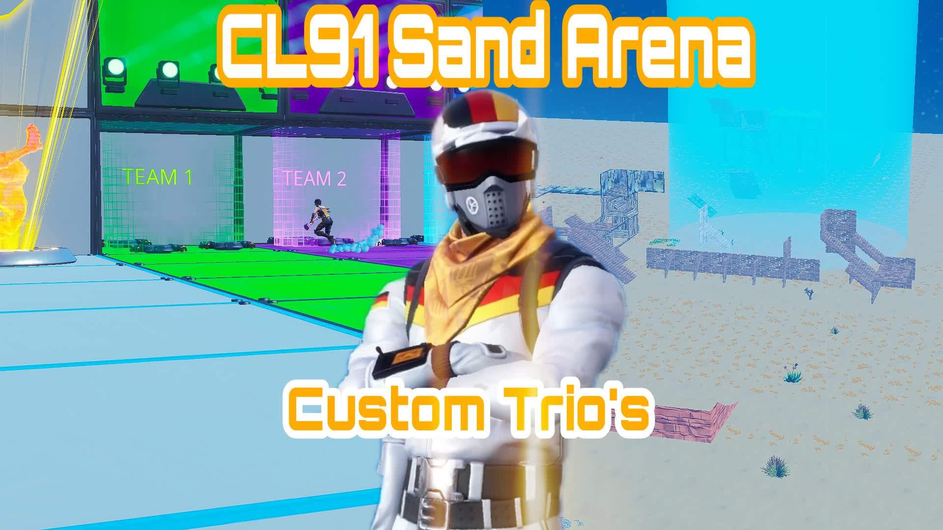 Desert Zone Wars Custom Trios by CL91