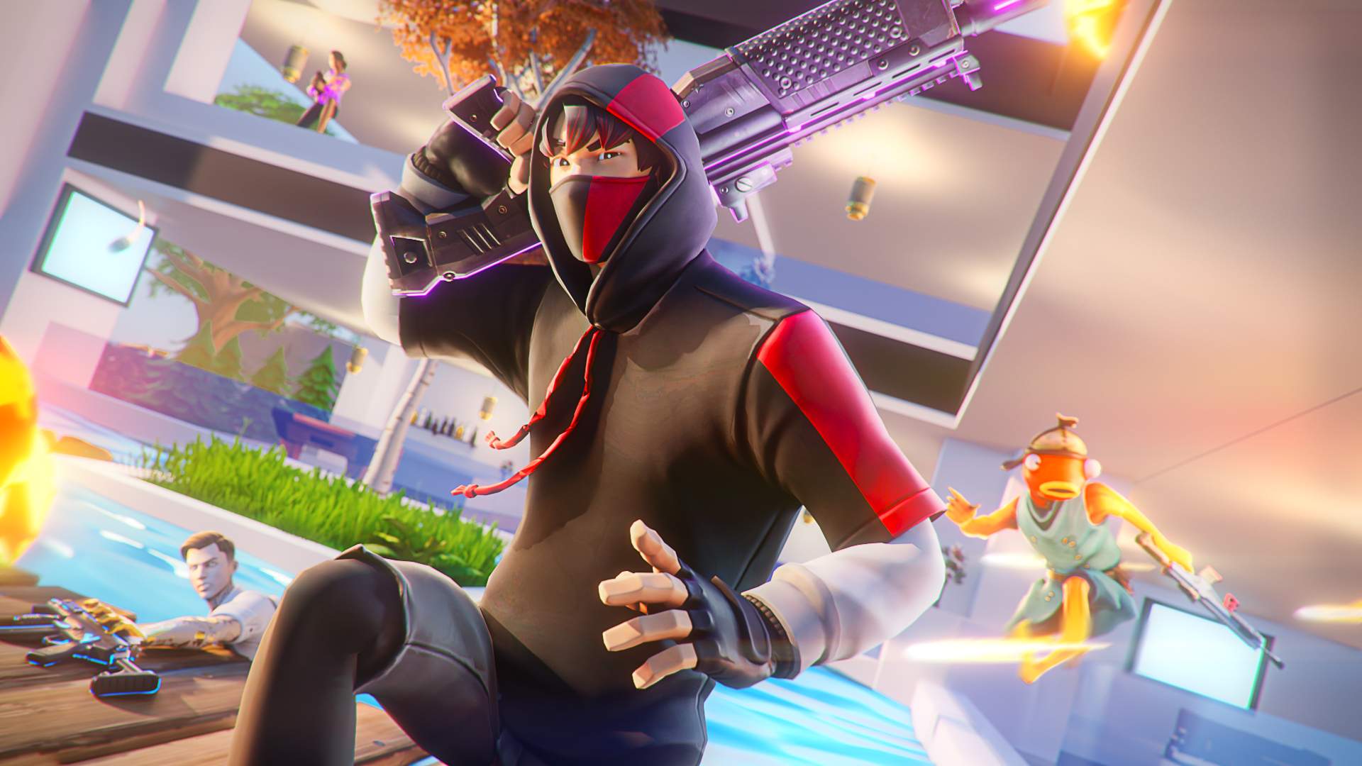 🏡GUN GAME: LAKESIDE MODERN MANSION🏡