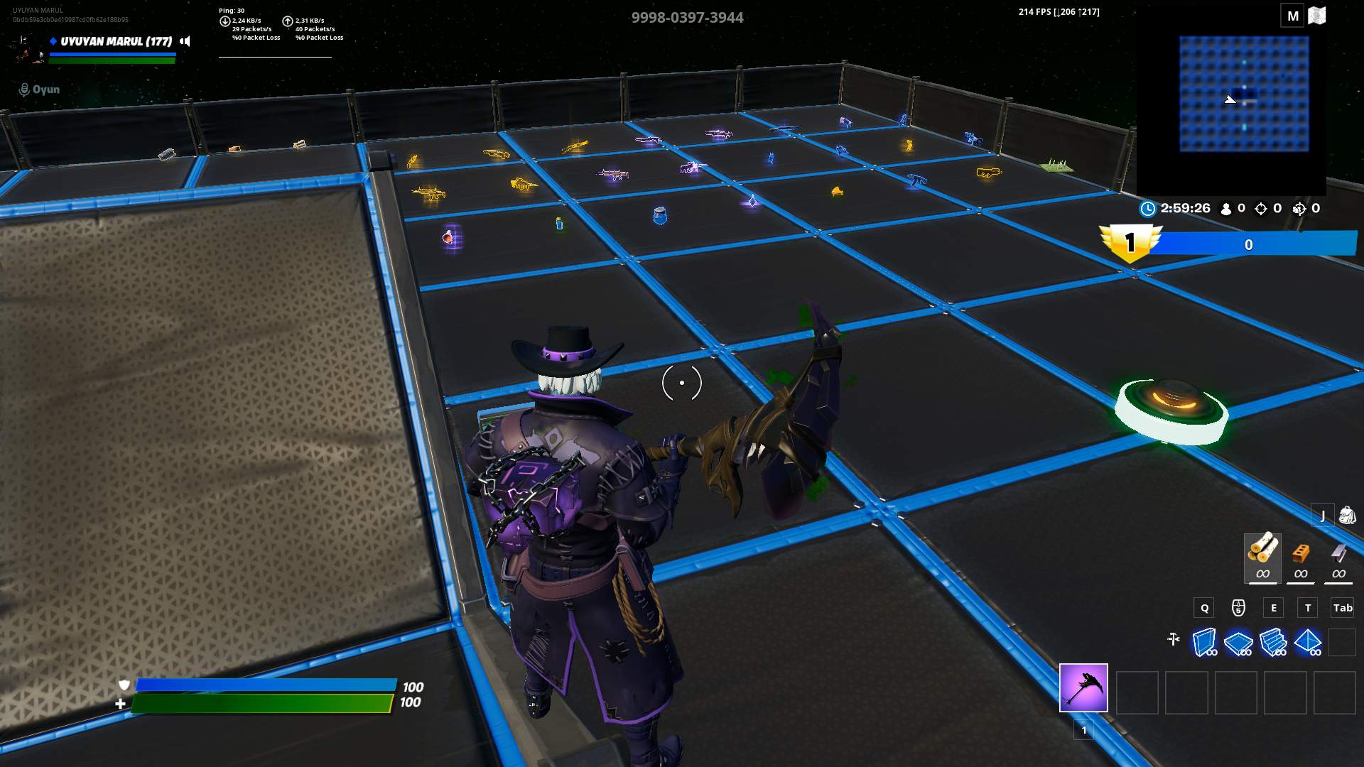 FULLY AUTOMATIC BUILD FIGHT MAP