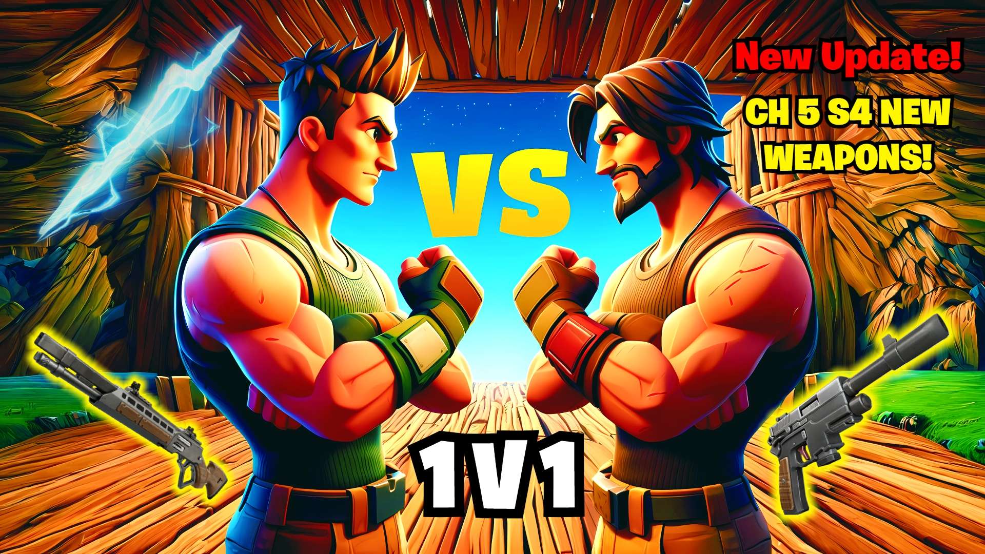 1V1 ETERNAL BUILD FIGHTS