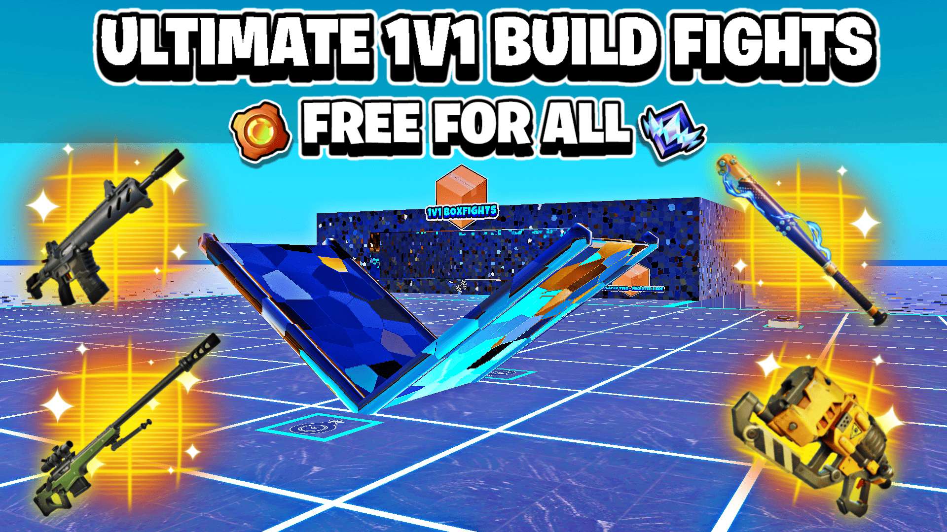 ULTIMATE 1V1 BUILD FIGHTS - FREE FOR ALL