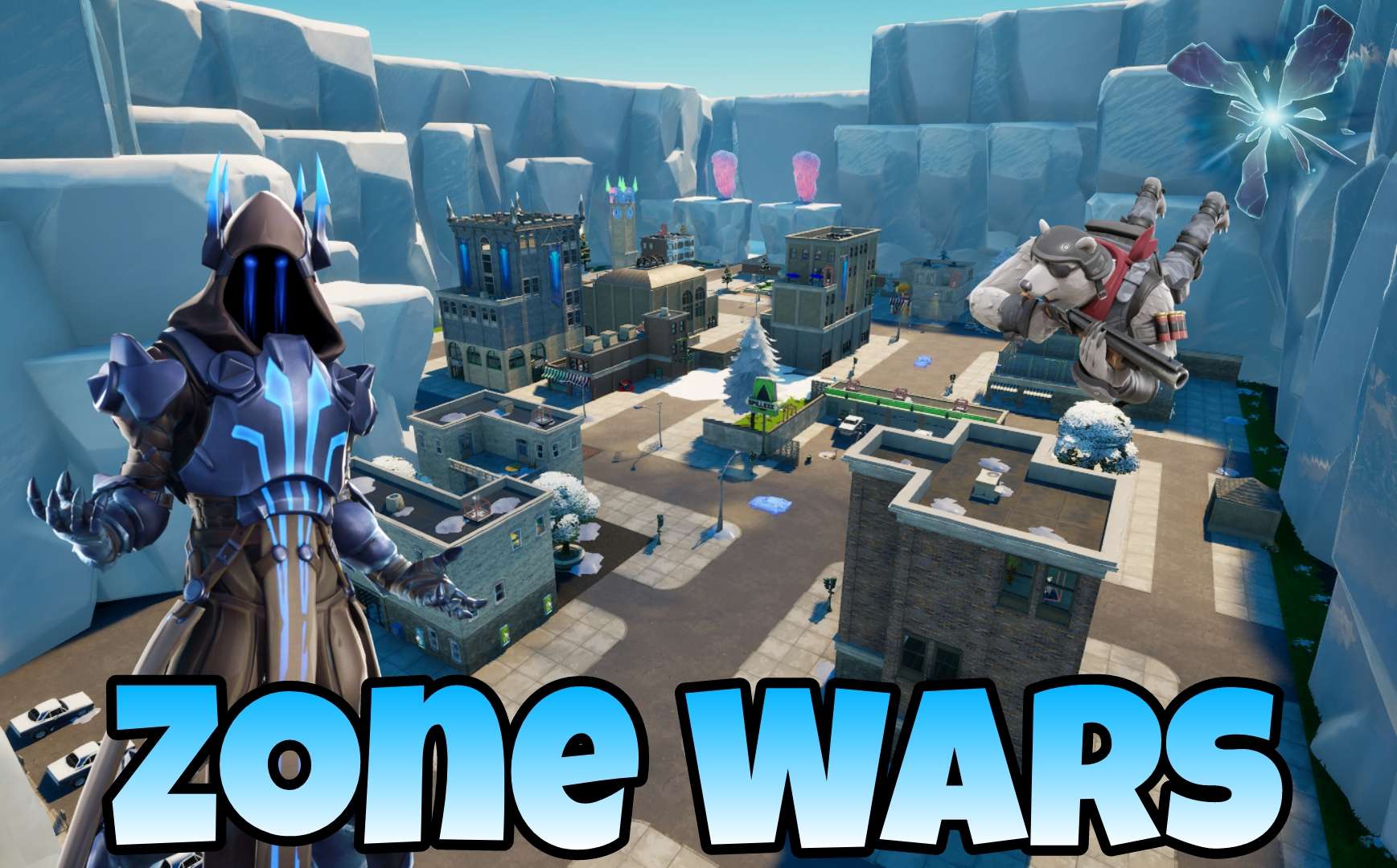 Tilted Towers Zone Wars ICE AGE Arena