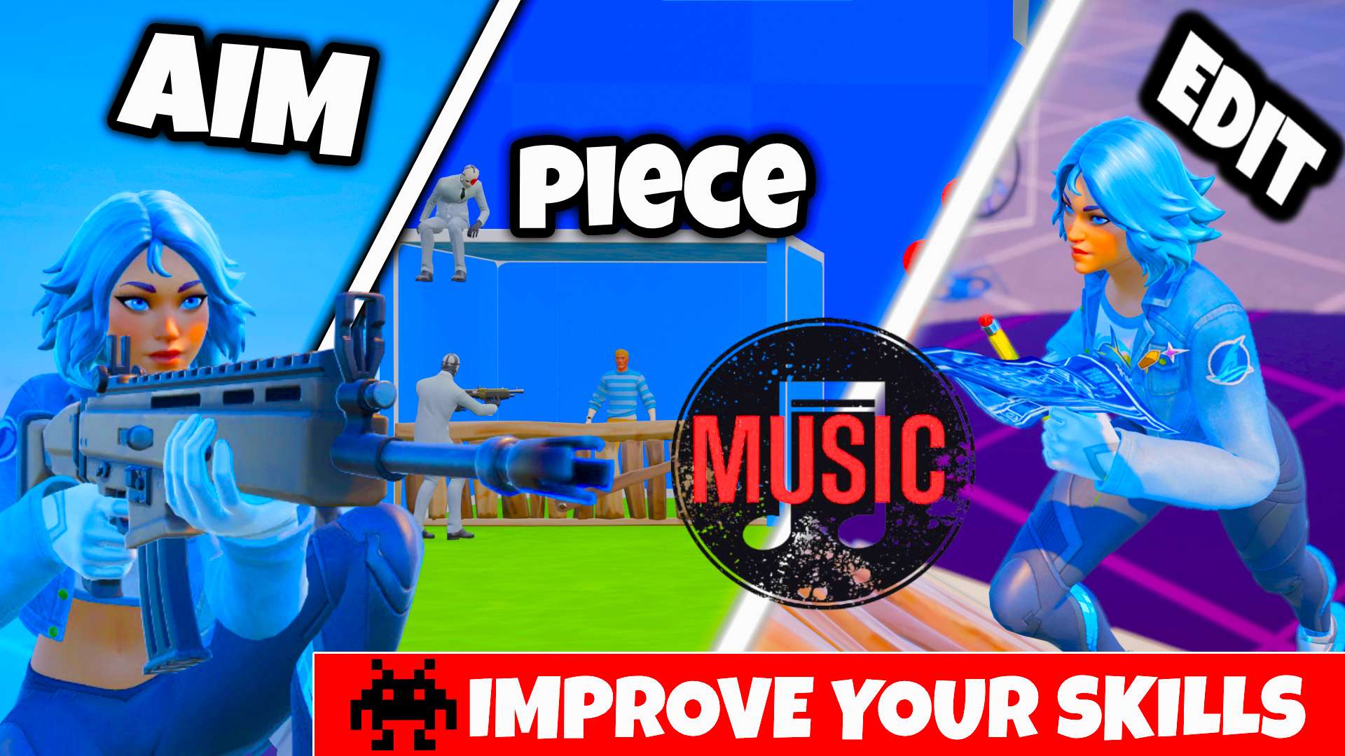 TRANING WARM UP🎯Aim, Edit,Piece Control