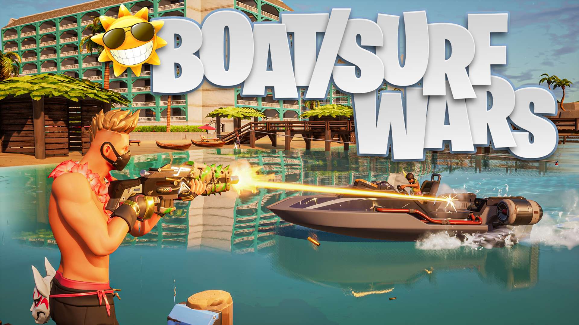 🏝️BOAT/SURF WARS🏝️