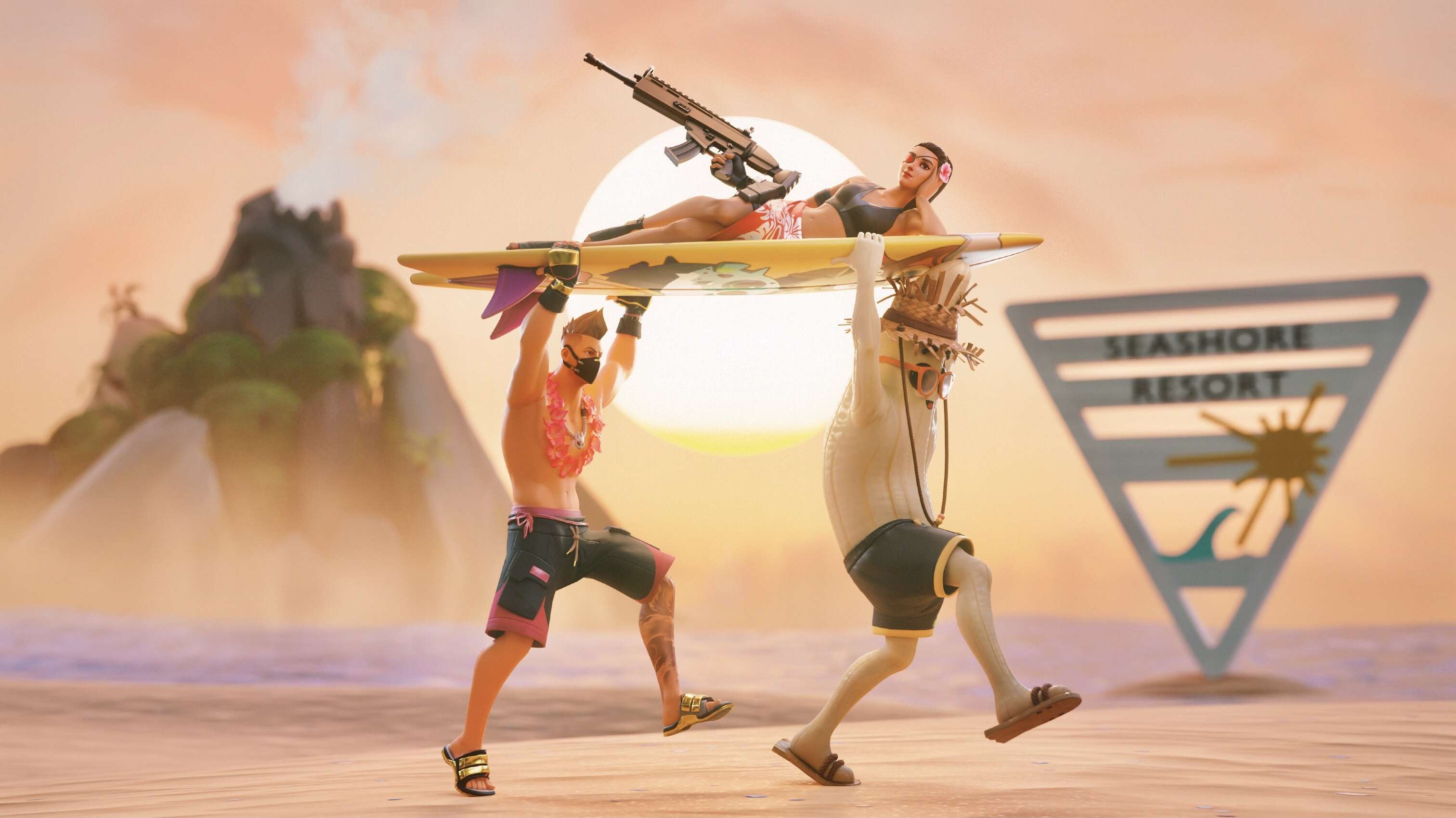 GUN GAME: SEASHORE RESORT