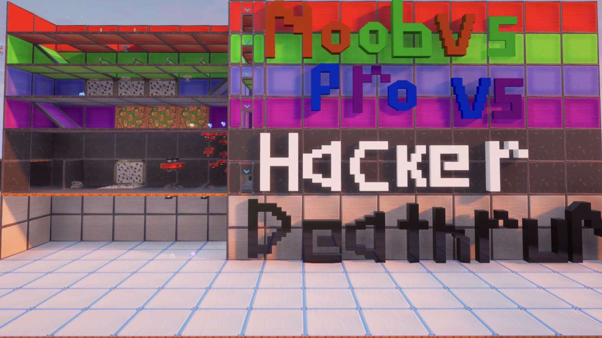 NOOB VS PRO VS HACKER DEATHRUN