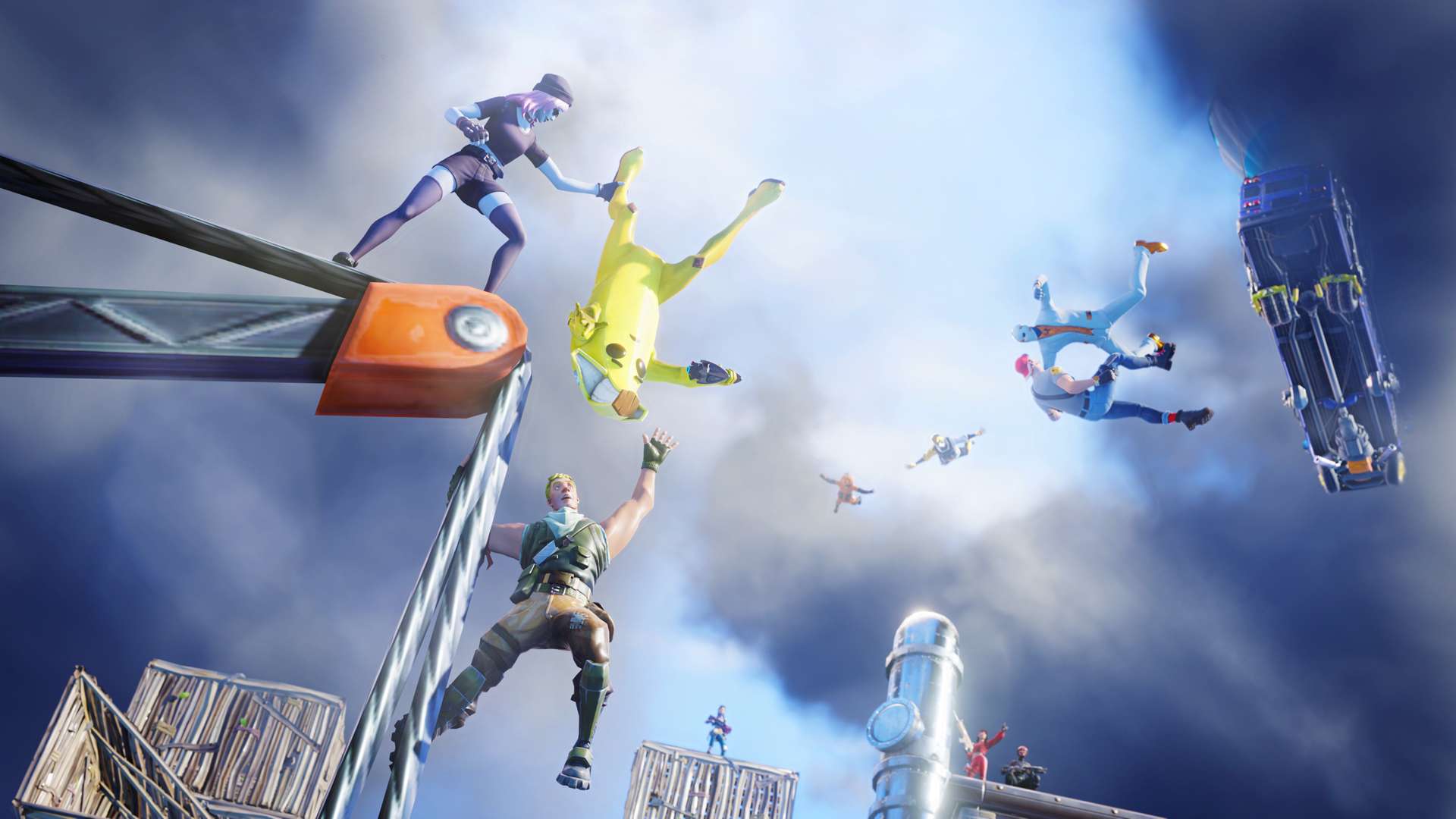 🏗️ REALISTIC HOT DROP - CARGO ISLAND 🚛