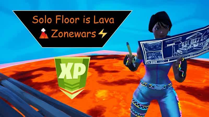 SOLO FLOOR IS LAVA ZONEWARS -⭐ MYTHICS