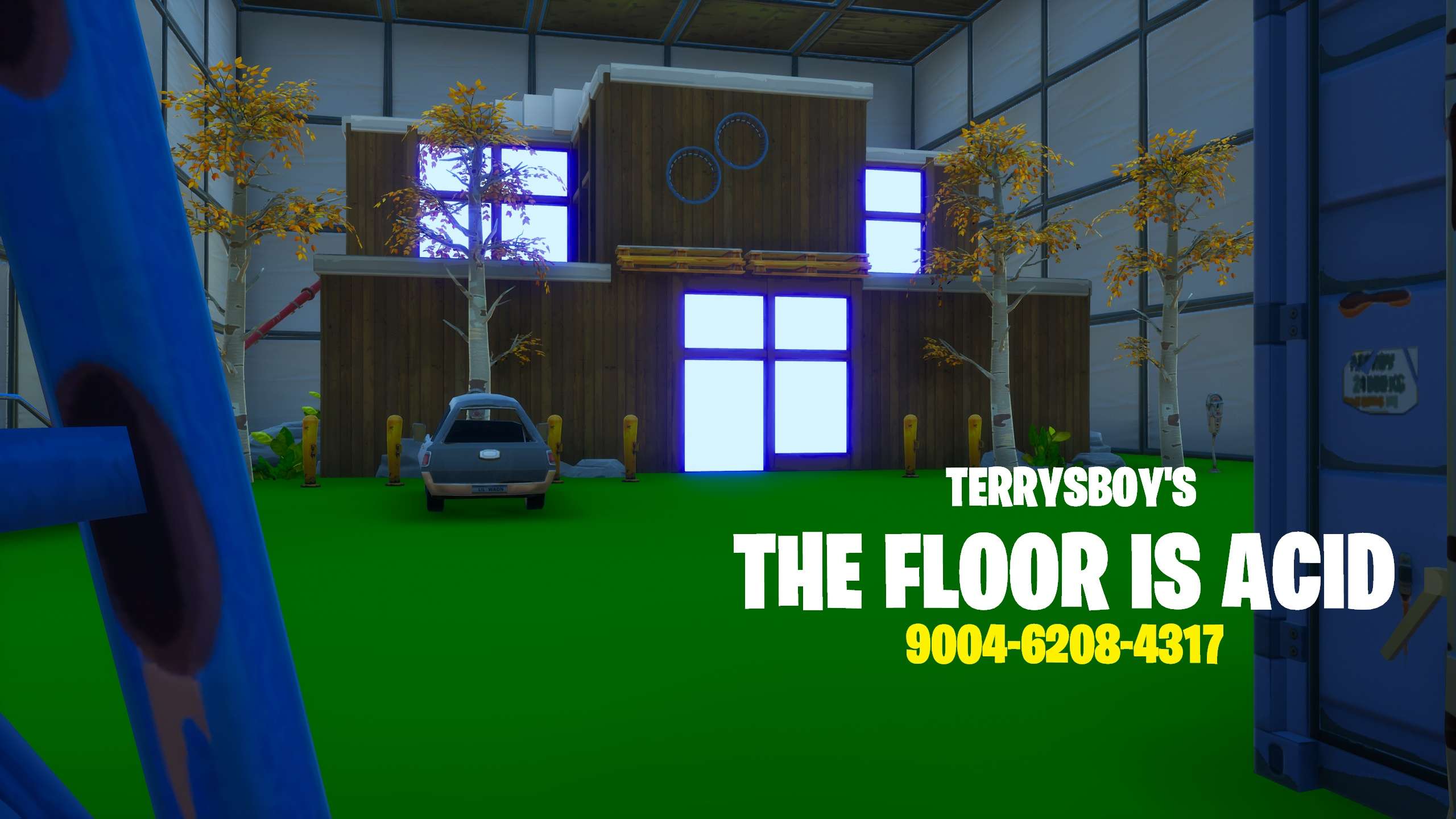 PARKOUR THE FLOOR IS ACID