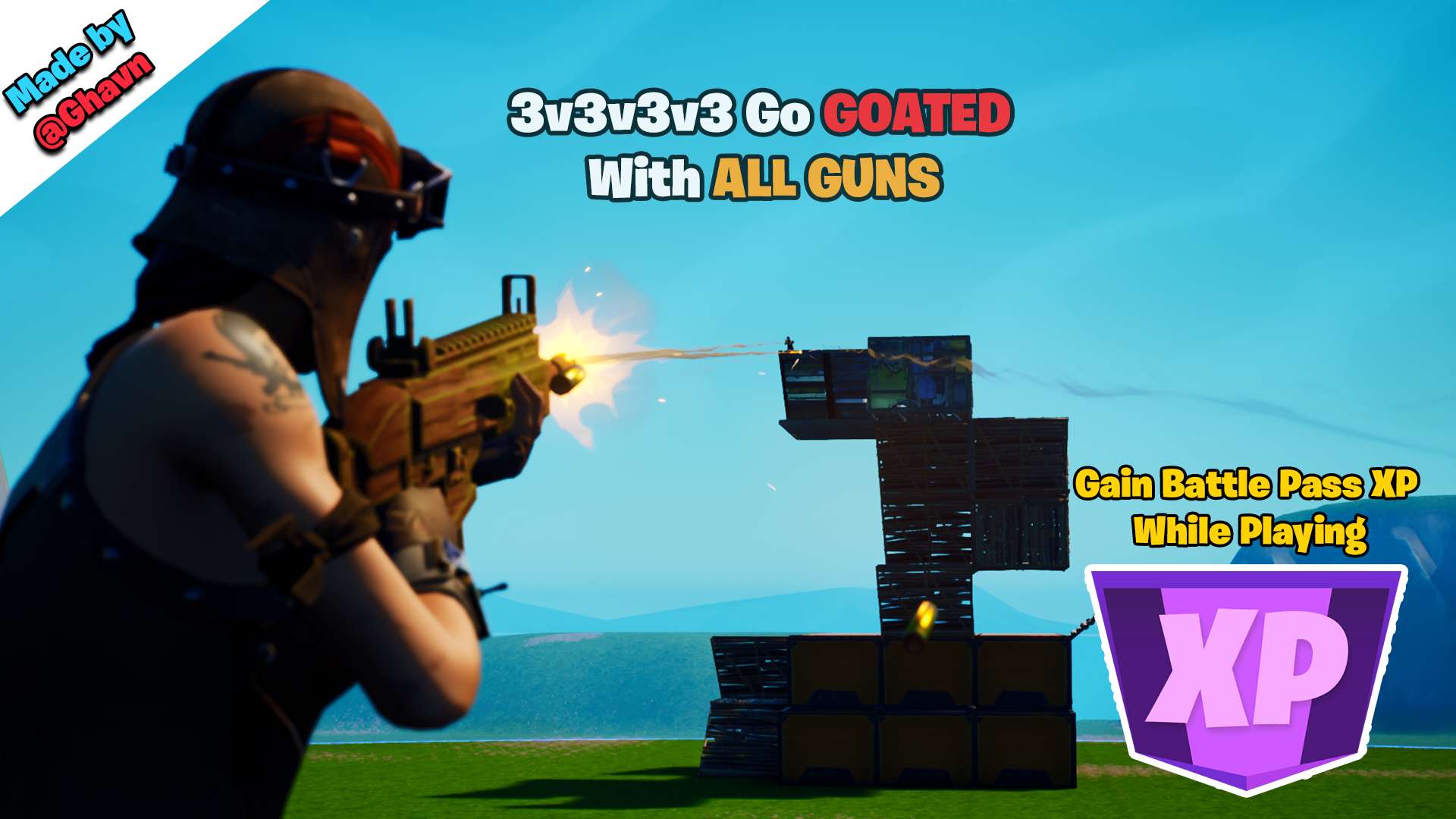[3V3 GO GOATED] - ALL *NEW GUNS* ❓🐶❓