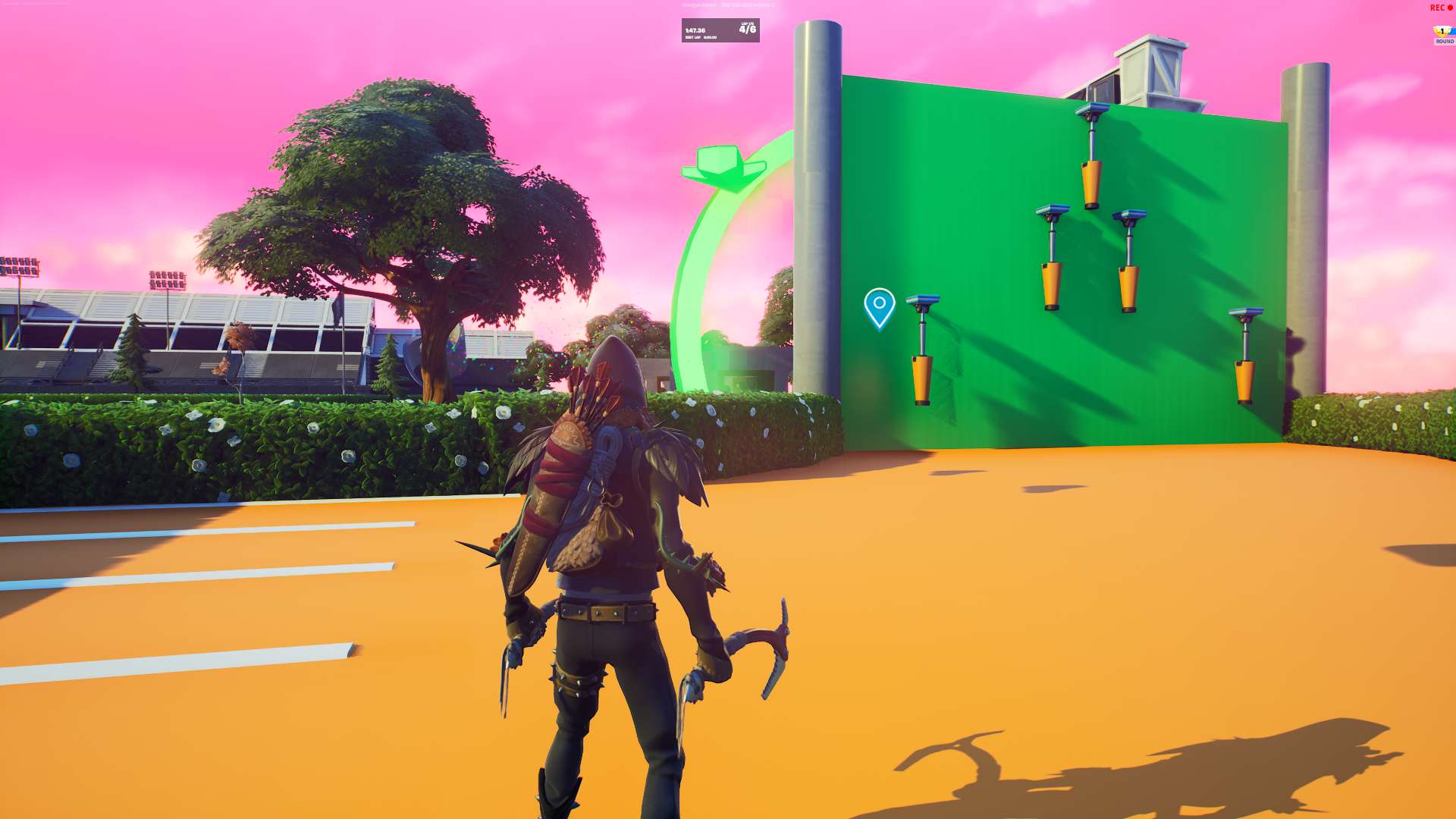 FORTNITE TRACK AND FIELD RACE