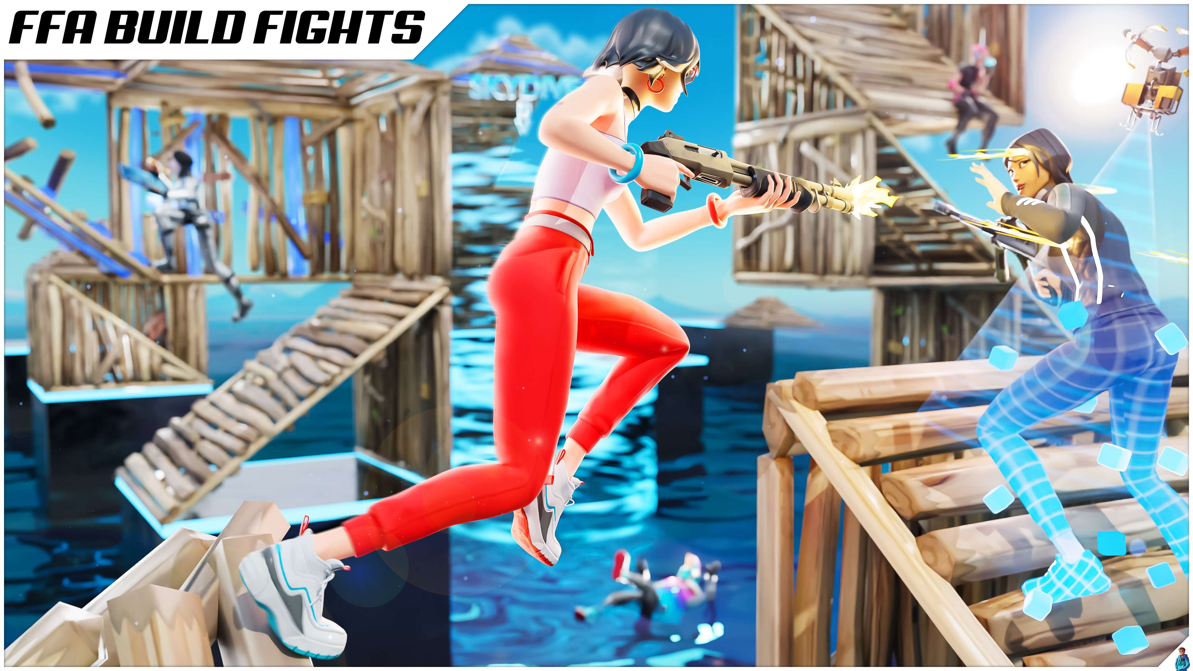 FFA Build Fight Map (2-16 players)