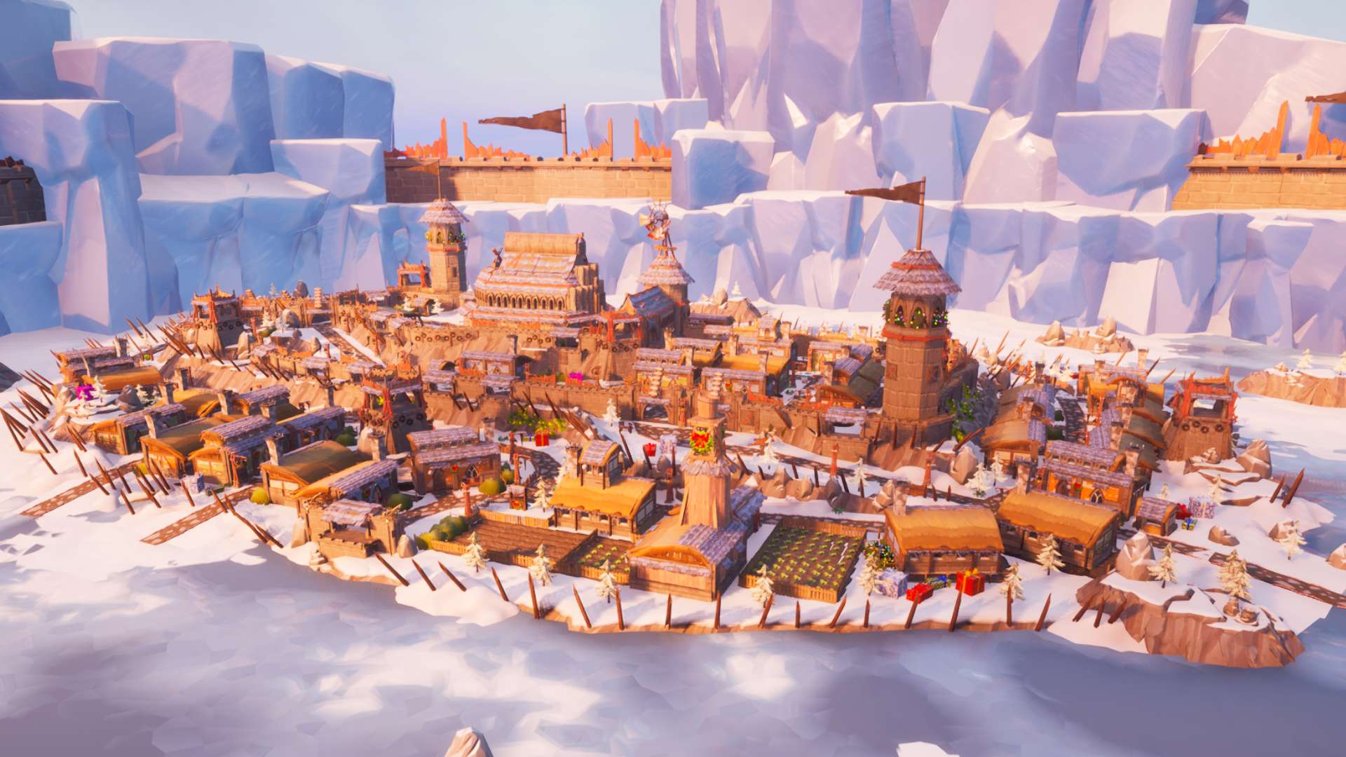 Santa Fortress⚔️Swords & Snipers