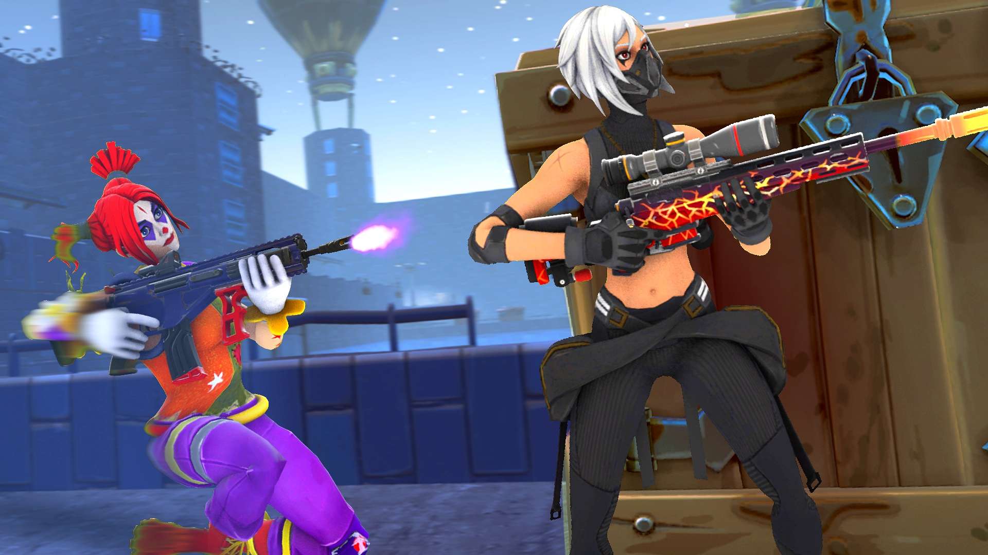 🎯☠️ SKY PRISON 1HP GUNGAME ☠️🎯