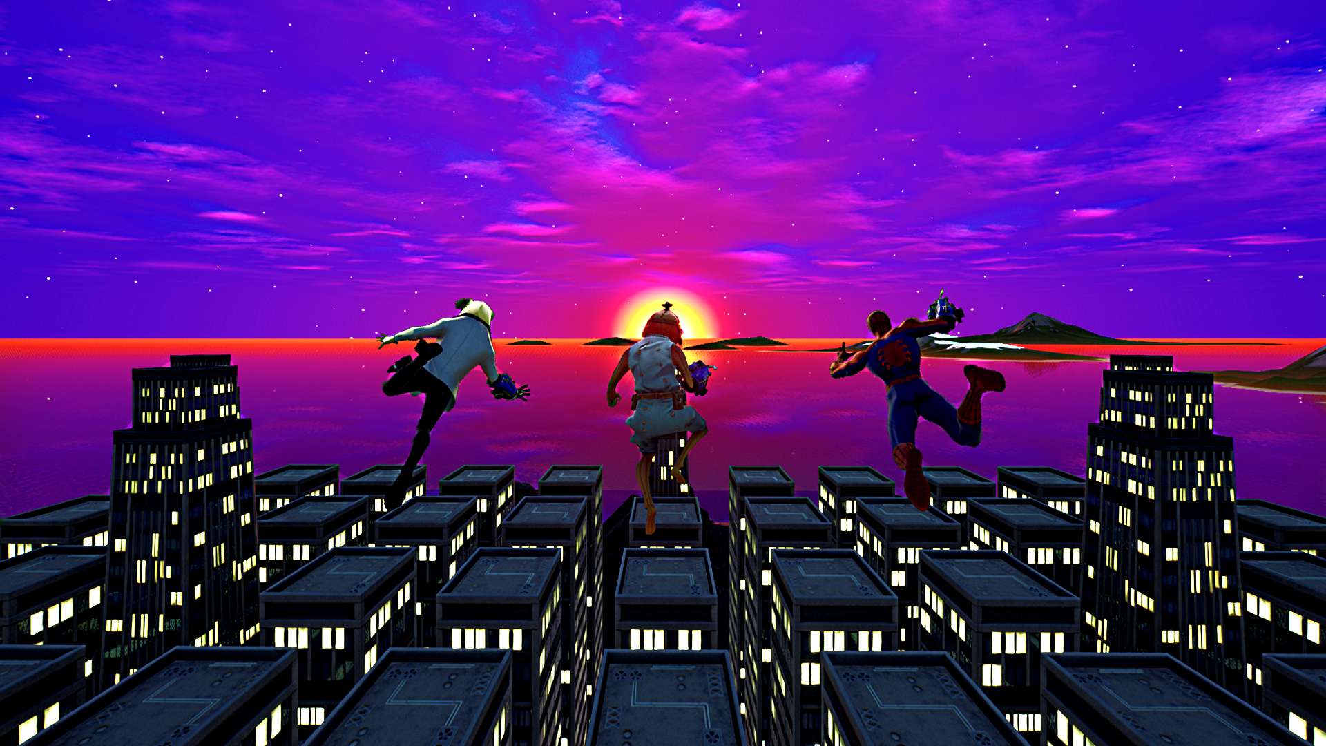 RACE ON MOVING SKYSCRAPERS