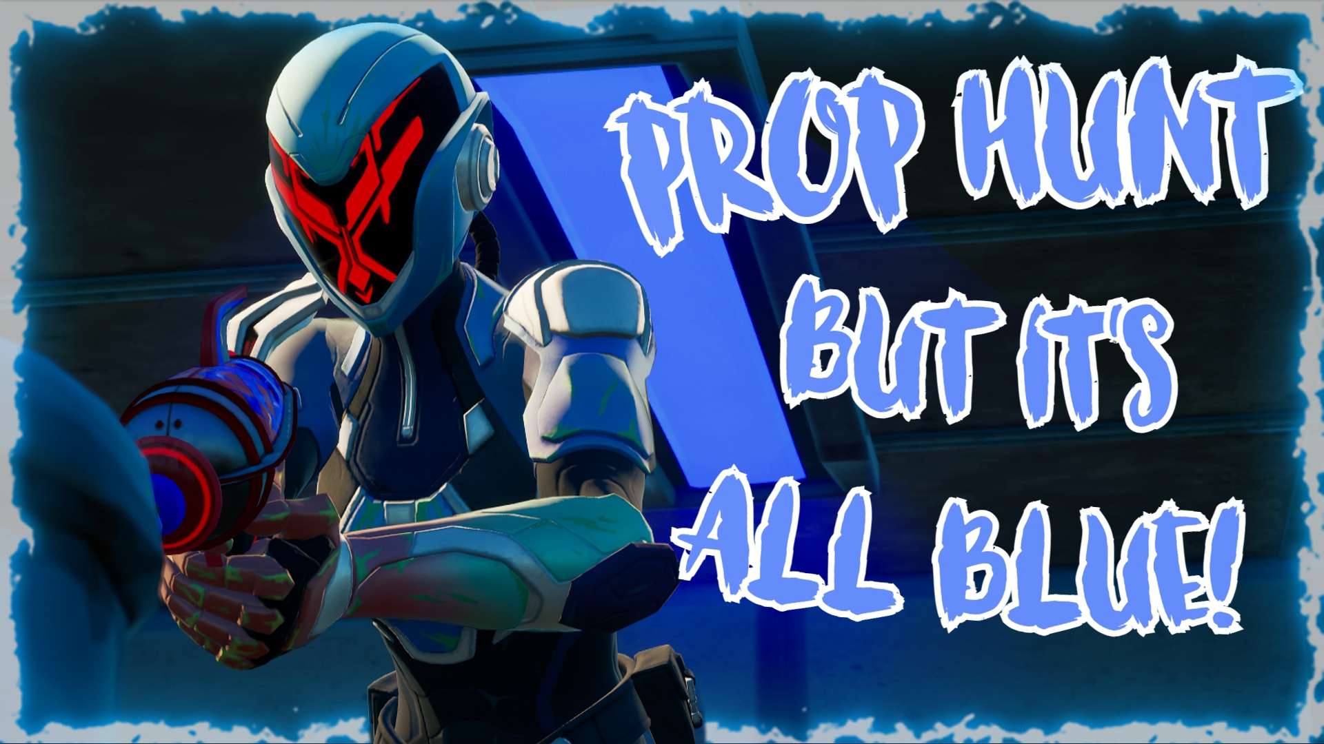 Prop Hunt but it's all blue