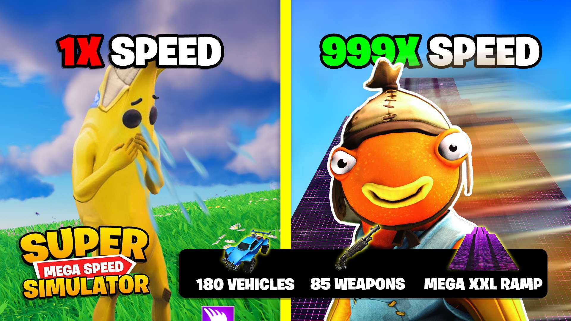 Super Mega XXL Ramp Speed Simulator