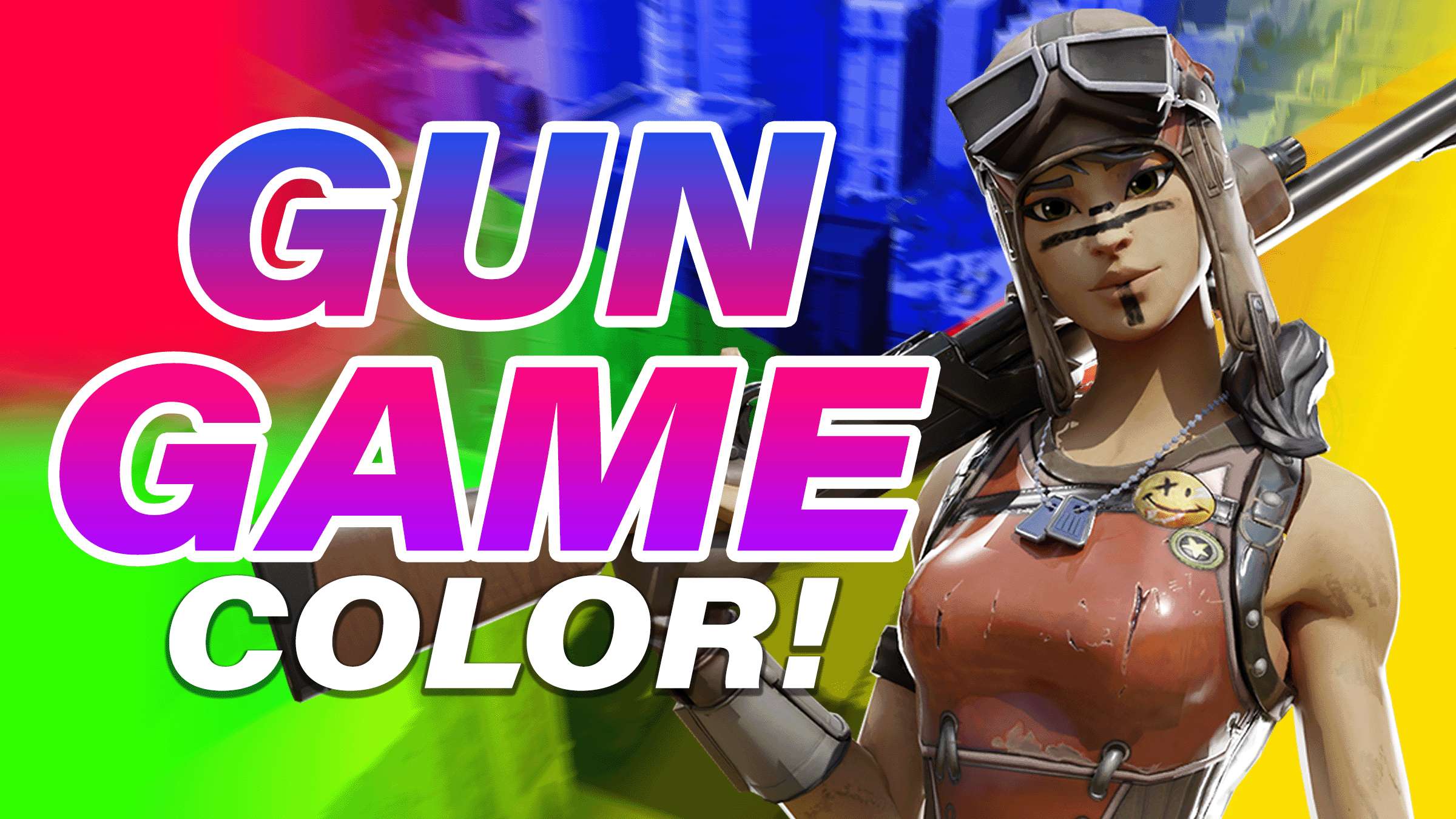 🌈COLOUR SWITCH ❌ GUN-GAME - TEAMS