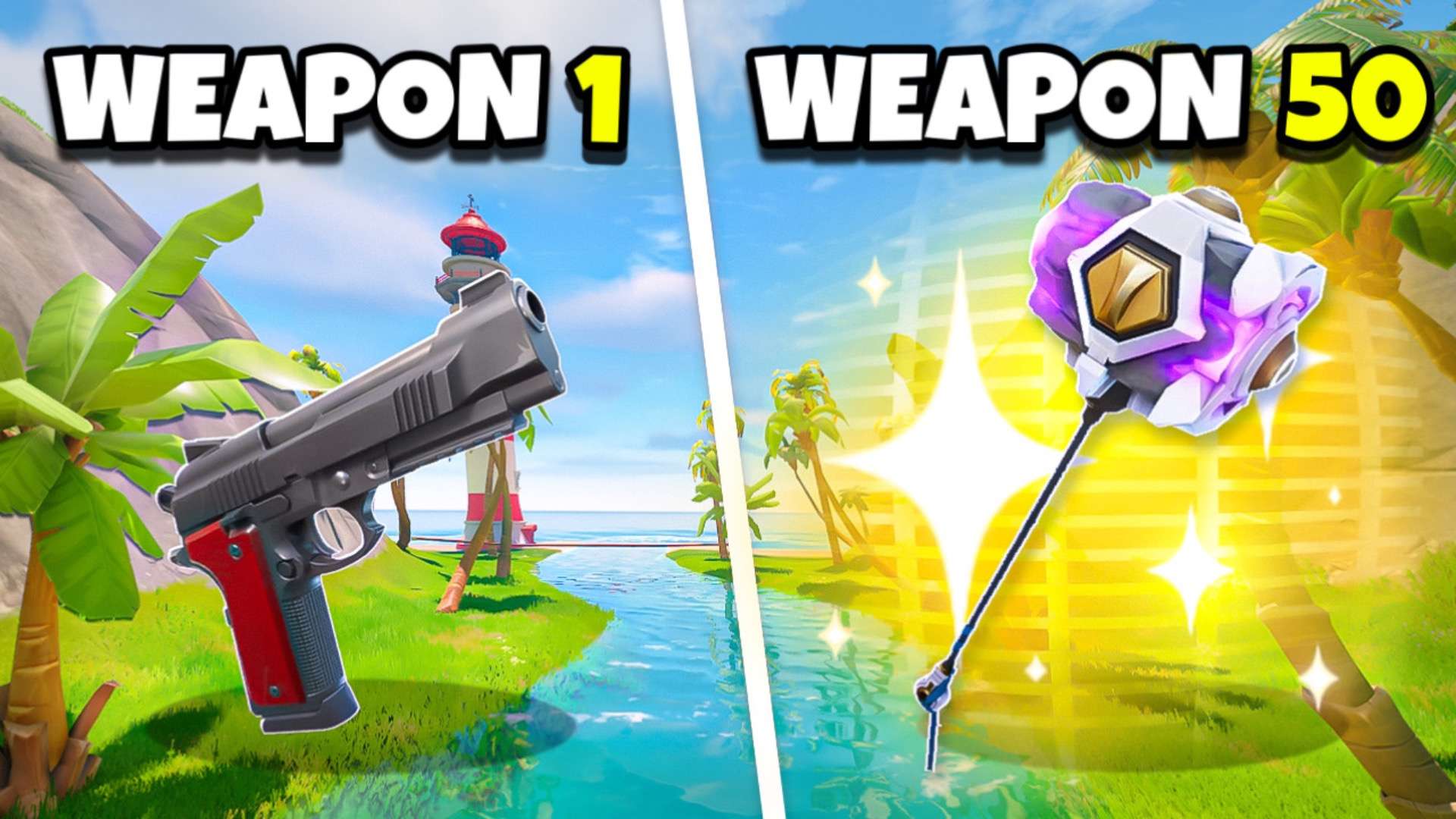 🏝️ ONE SHOT Gun Game 🏝️