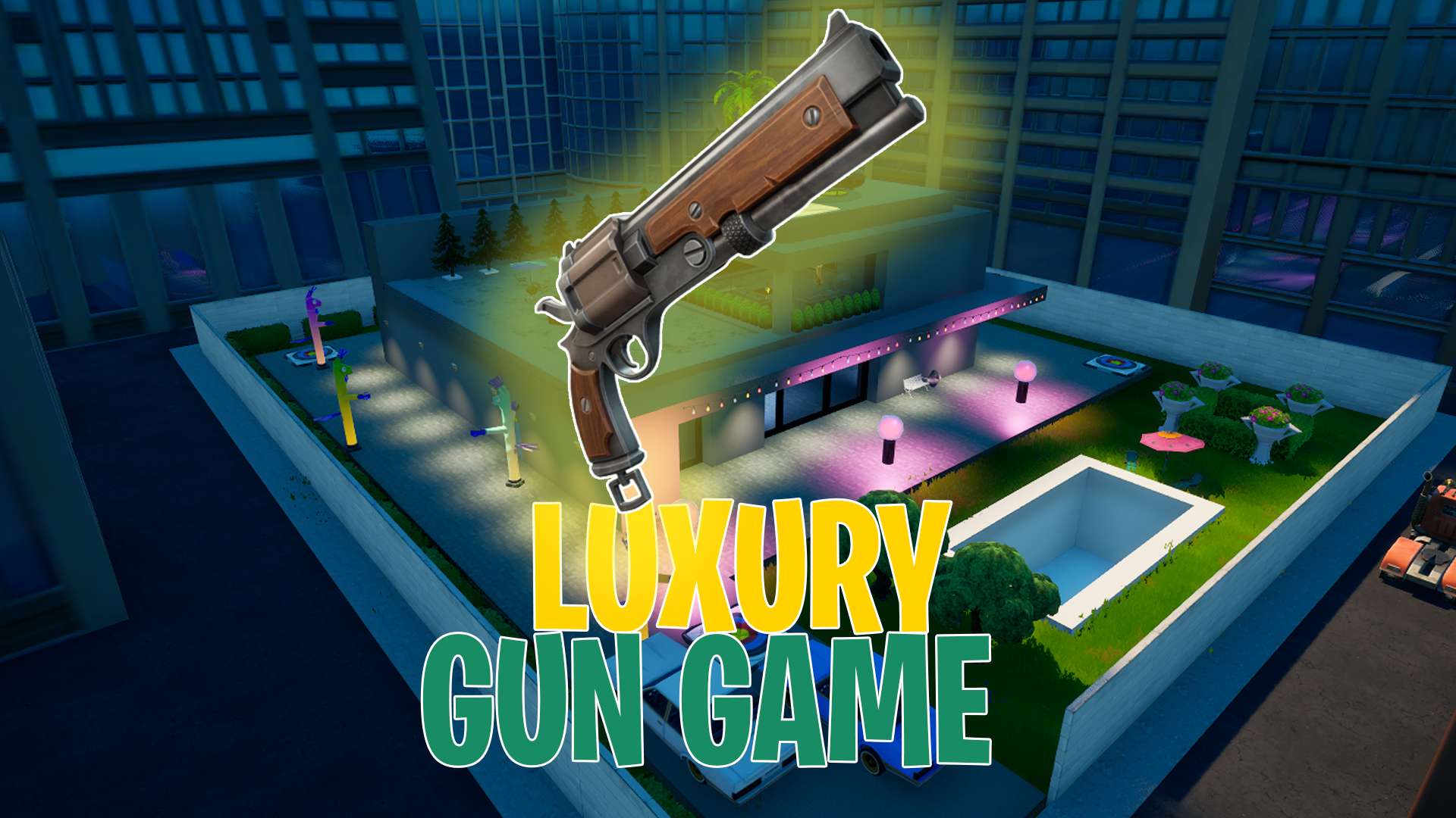 🏠LUXURY GUN GAME💥 ONE SHOT  🔫