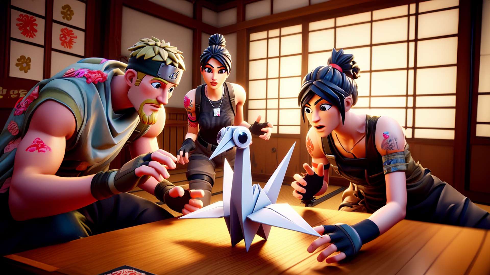 Origami Prop Hunt 🏯