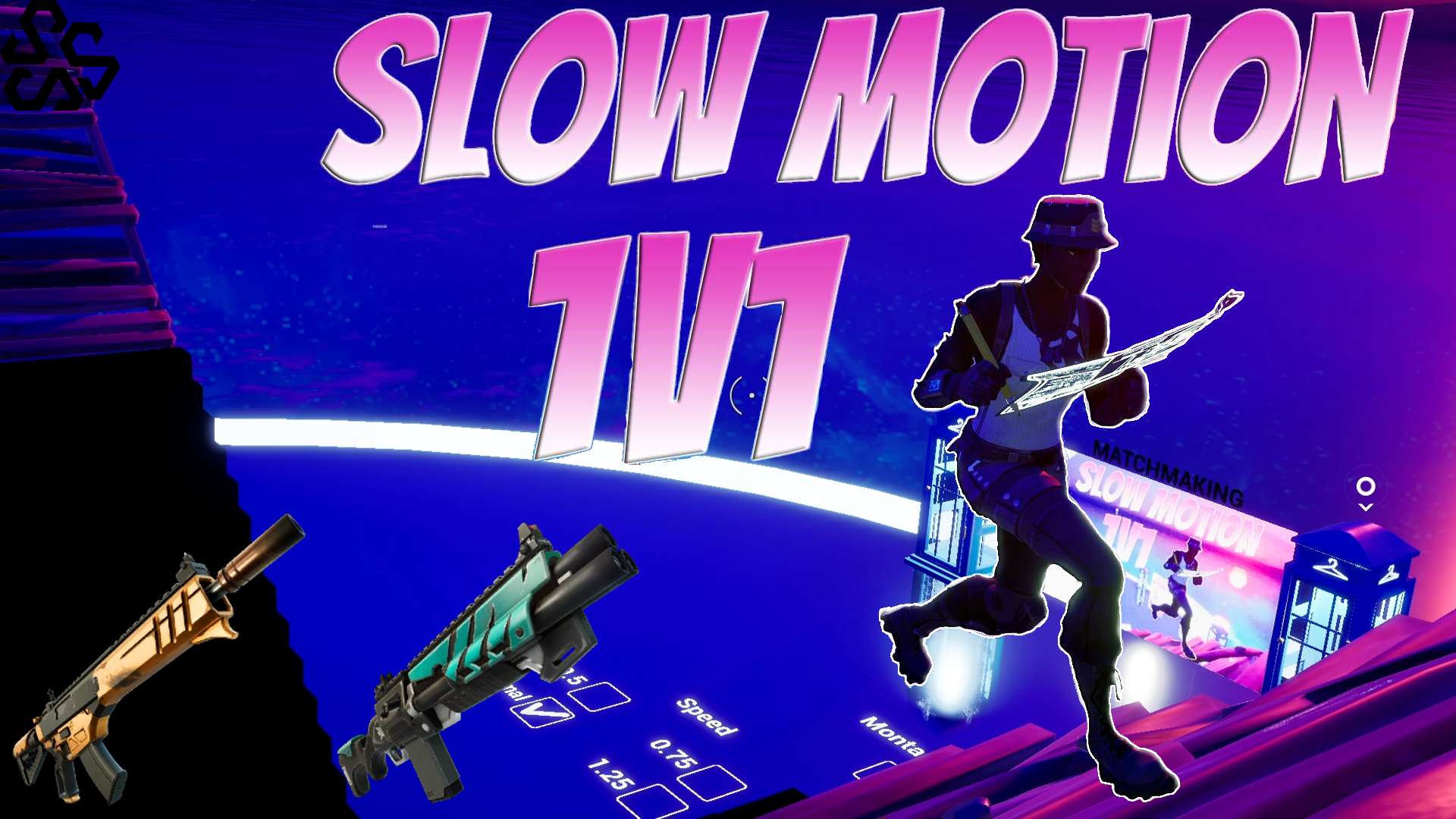 SLOW MOTION 1V1'S - SEASON 2 WEAPONS