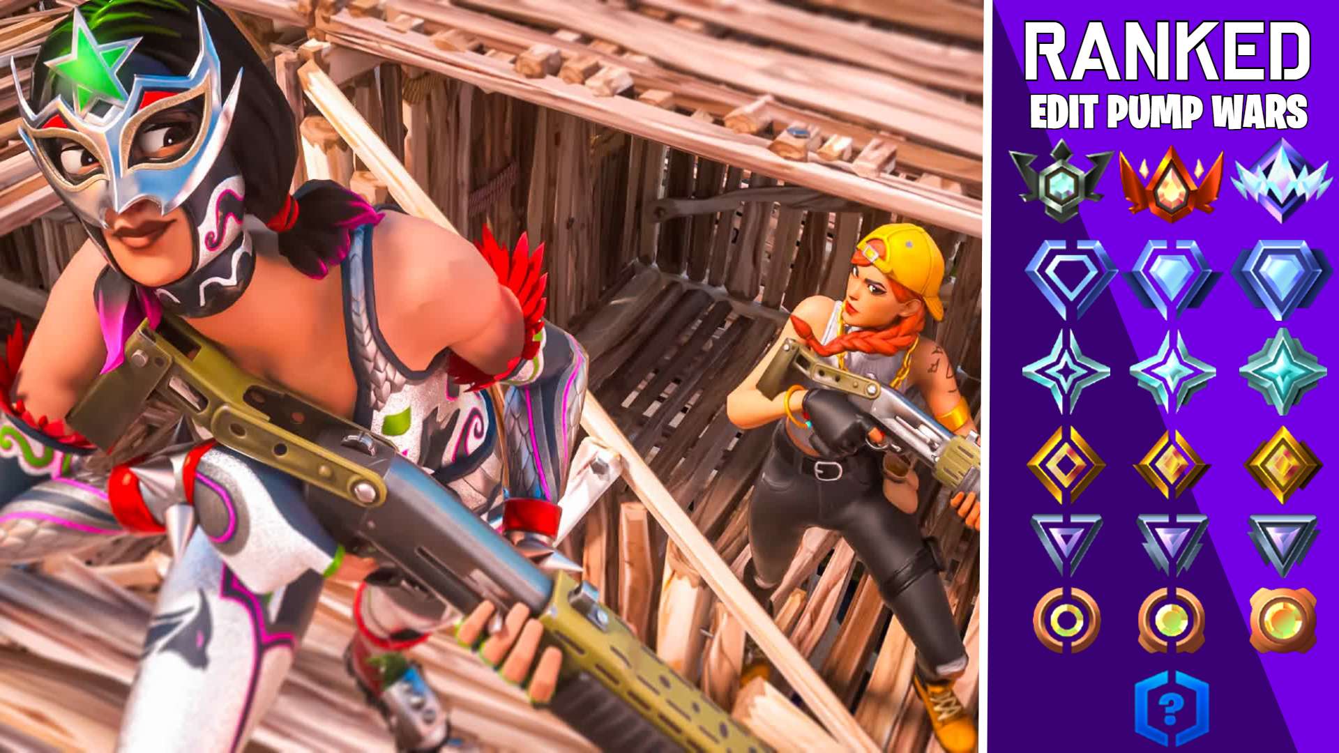 💥RANKED EDIT PUMP WARS 📝