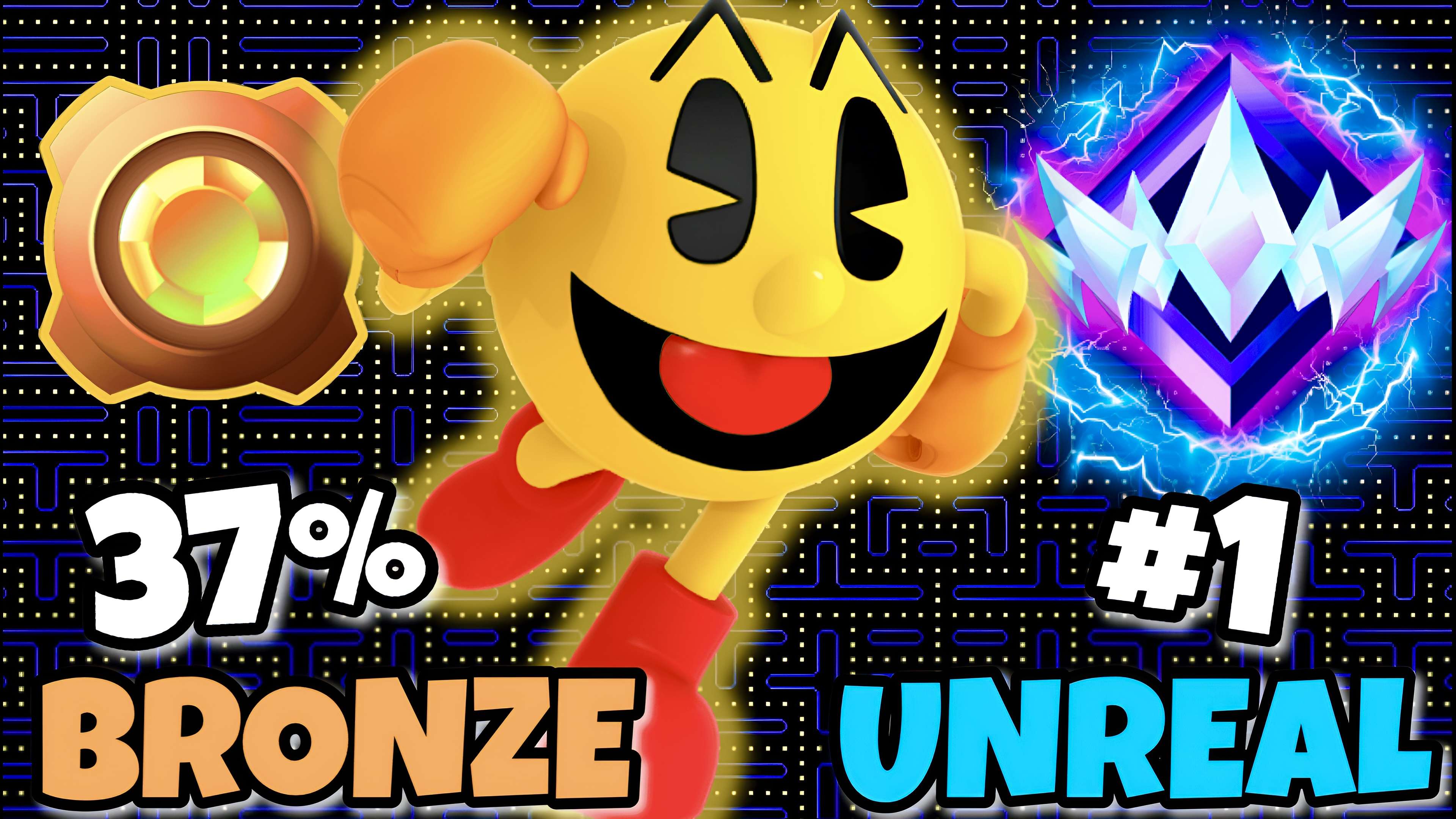 ⭐️ PAC-MAN RANKED 1 SHOT GUN GAME